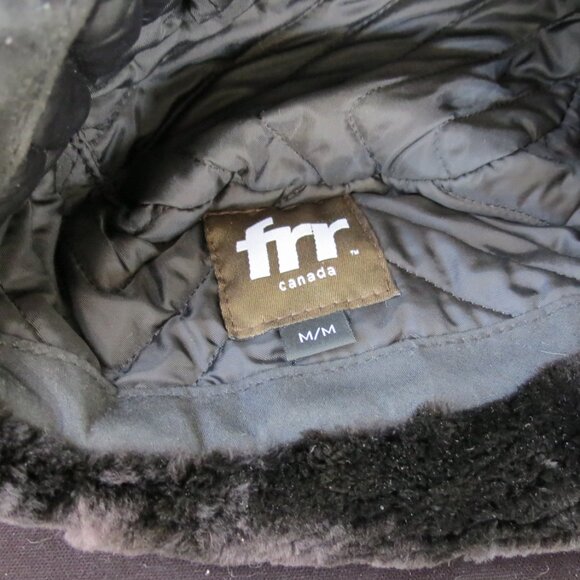 WINTER GIVE AWAY SALE! Jet Black Luxury Beaver Fur Jockey Trapper Hat, New - Picture 3 of 10